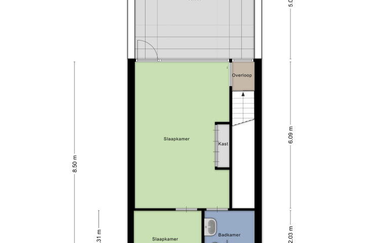Plattegrond – Savelsbosch 25, Maastricht
