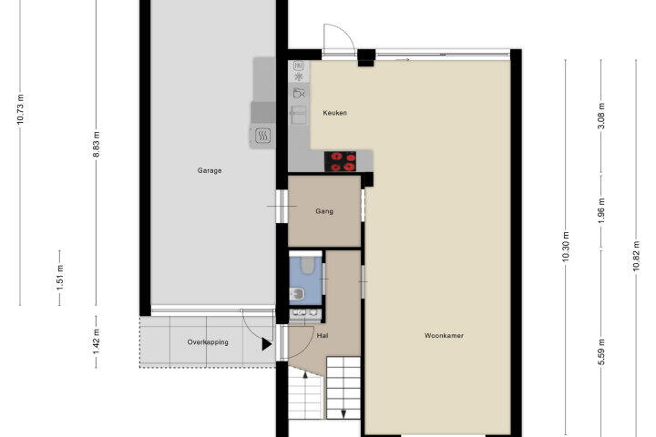 Plattegrond – Savelsbosch 44, Maastricht