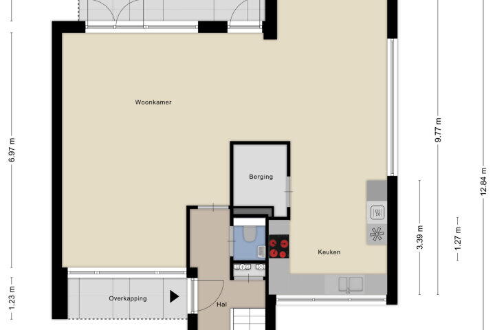 Plattegrond – Savelsbosch 60, Maastricht