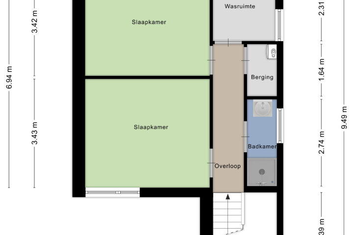 Plattegrond – Savelsbosch 60, Maastricht