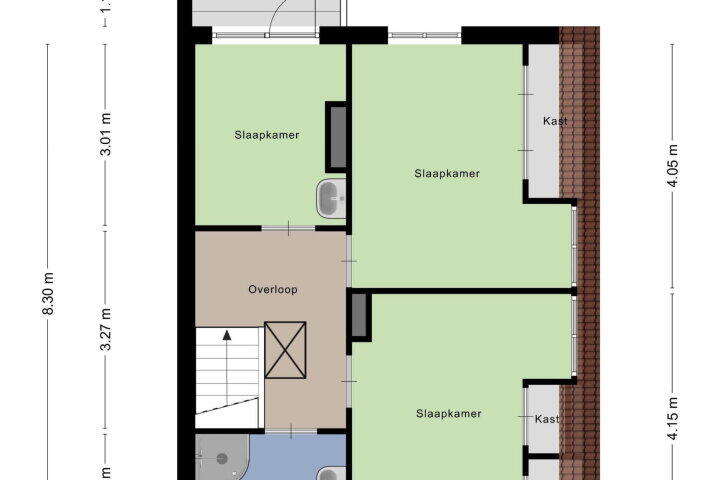 Plattegrond – Schaapsdrift Overbeek 19, Velp (GE)