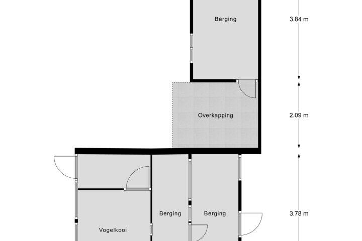 Plattegrond – Schaapsweg 3, Meijel