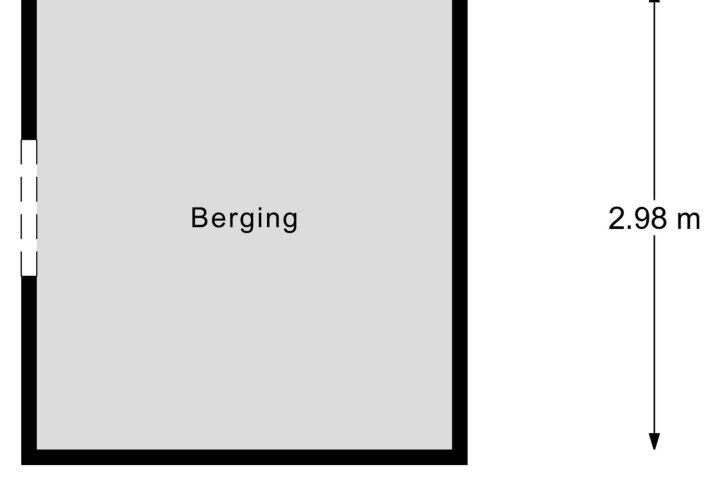Plattegrond – Schaapsweg 3, Meijel