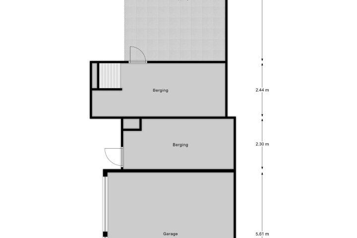 Plattegrond – Schaijksestraat 13, Reek