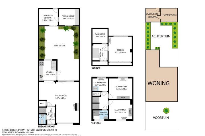 Plattegrond – Schaliedekkersdreef 91, Maastricht