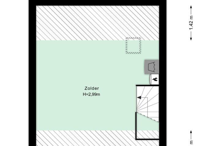 Plattegrond – Schalieven 26, Bladel