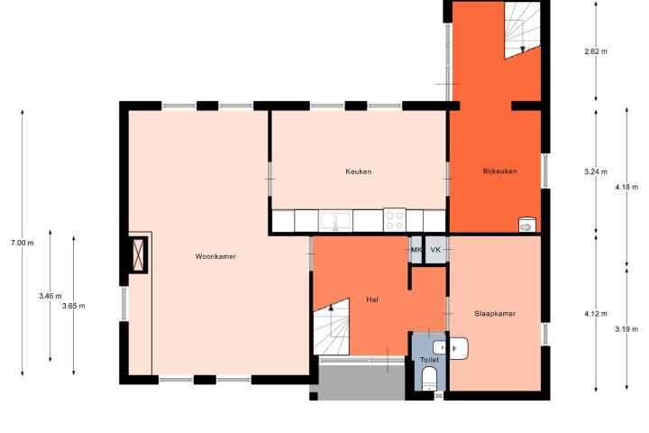 Plattegrond – Schans Portugal 10, Een
