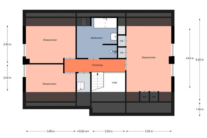Plattegrond – Schans Portugal 10, Een