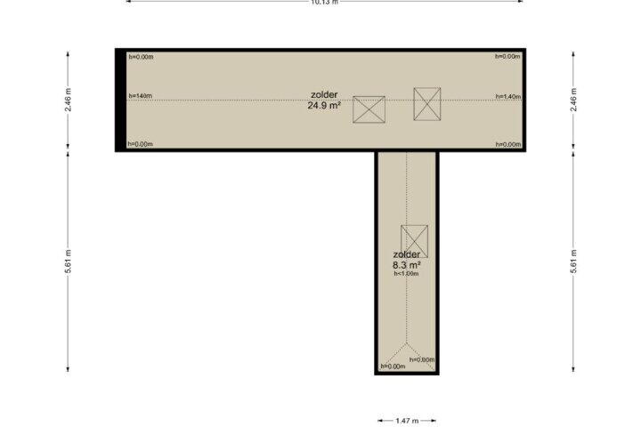 Plattegrond – Schans Portugal 18, Een