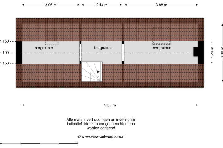 Plattegrond – Schansstraat 19, Terheijden