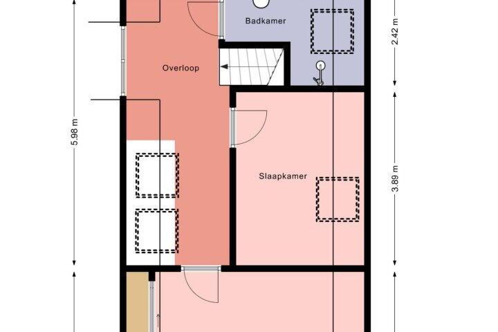 Plattegrond – Scheen 77, Joure