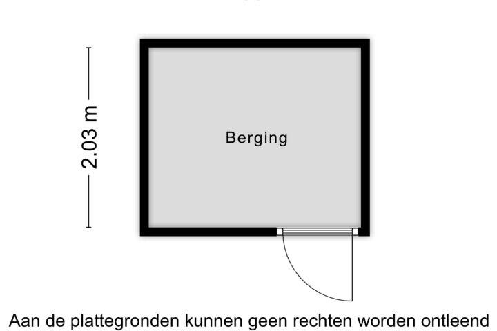 Plattegrond – Schelfhorst 11 A, Alphen aan den Rijn
