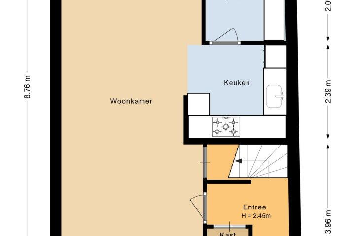 Plattegrond – Schellinkhof 17, Heerhugowaard