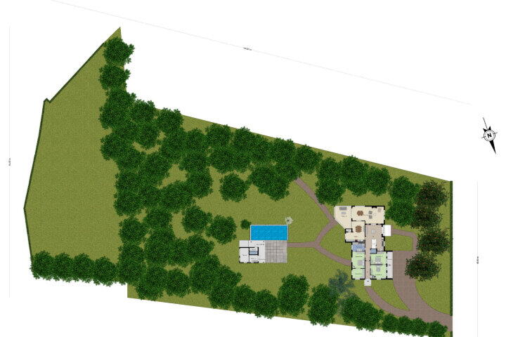 Plattegrond – Scherpenbergsebaan 6, Schijf