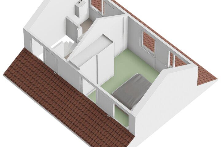 Plattegrond – Scheuterstraat 30, Rheden