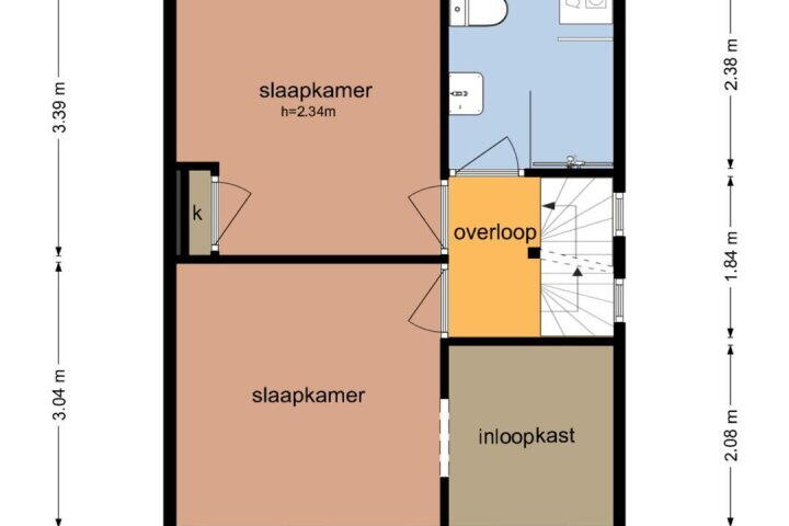 Plattegrond – Schiermonnikoogstraat 10, Amsterdam
