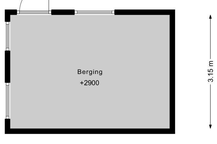 Plattegrond – Schiffelderstraat 16, Simpelveld