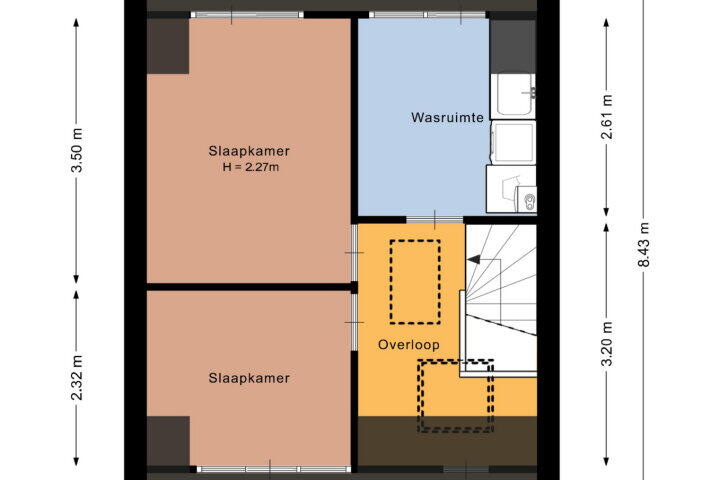 Plattegrond – Schoener 1, Woerden