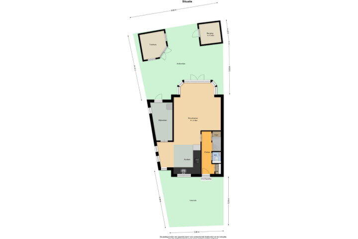 Plattegrond – Schoener 1, Woerden