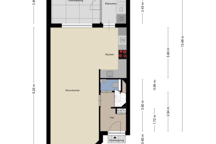 Plattegrond – Schokker 36, Zeewolde