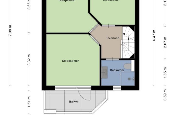 Plattegrond – Schokker 36, Zeewolde