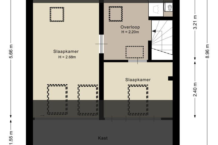 Plattegrond – Scholeksterstraat 3, Amersfoort