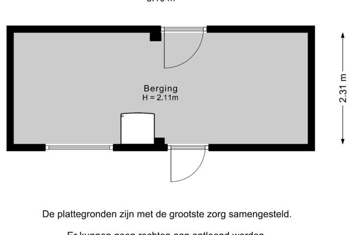 Plattegrond – Scholeksterstraat 3, Amersfoort