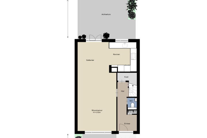 Plattegrond – Scholeksterstraat 3, Amersfoort