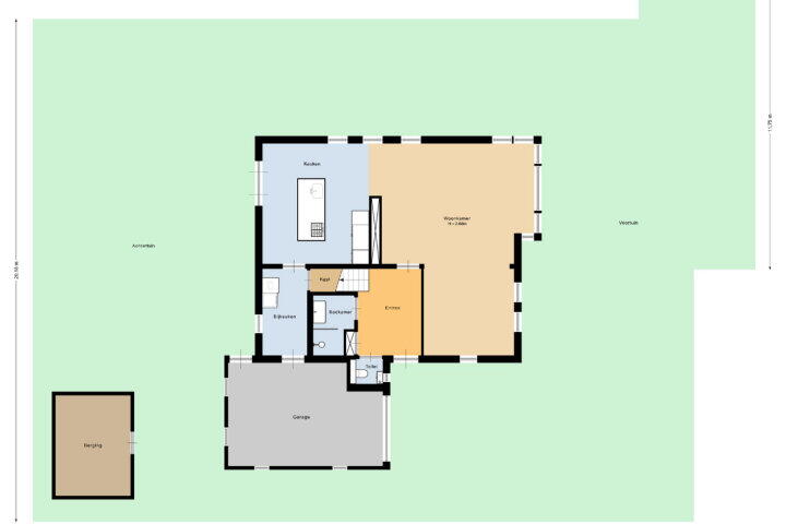 Plattegrond – Schoolerve 13, Darp
