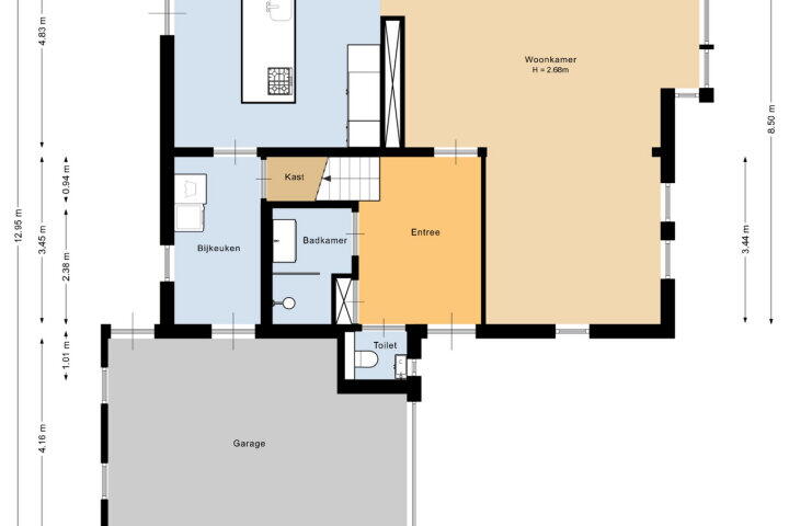 Plattegrond – Schoolerve 13, Darp