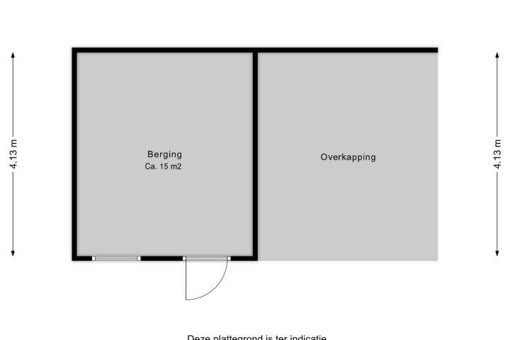 Plattegrond – Schoolstraat 17, Beilen