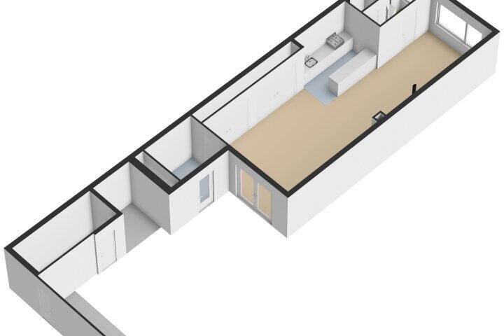 Plattegrond – Schoolstraat 7, Spanbroek