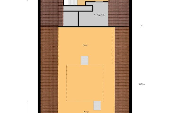 Plattegrond – Schoolstraatje 2, Velp (NB)