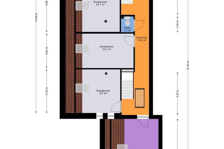 Plattegrond – Schoonloërstraat 5, Grolloo
