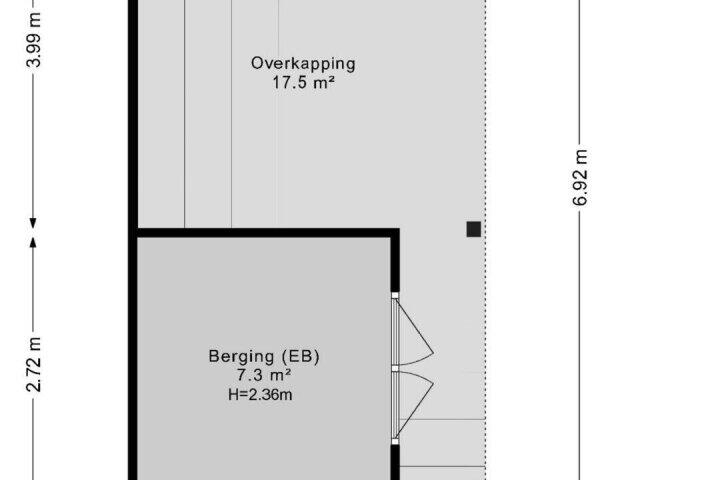 Plattegrond – Schoonloërstraat 5, Grolloo