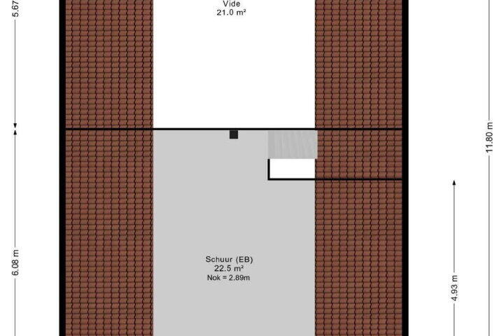 Plattegrond – Schoonloërstraat 5, Grolloo