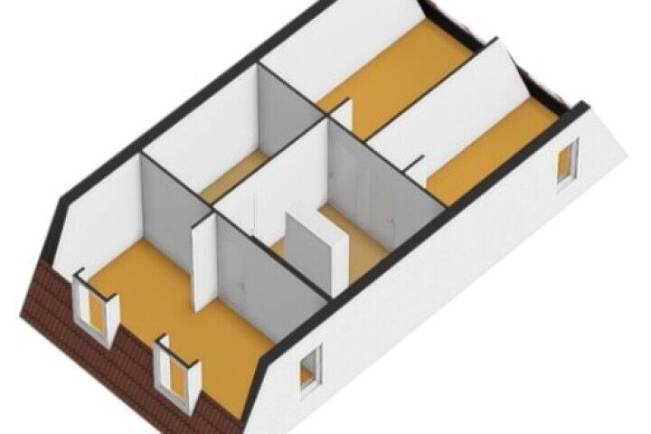 Plattegrond – Schootsteek 10, Almere