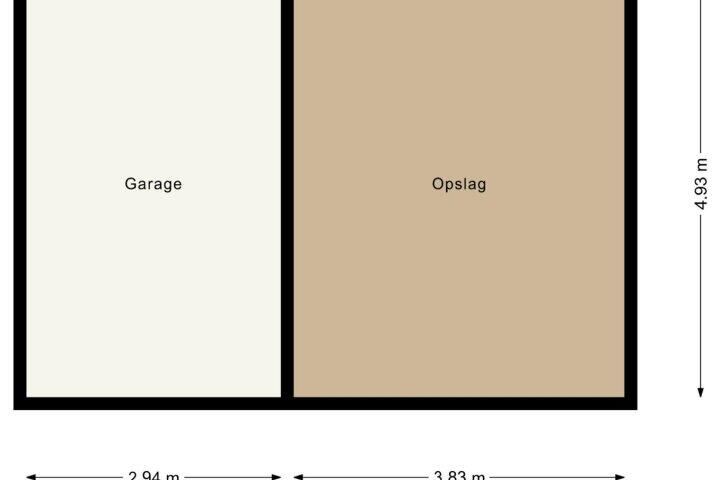 Plattegrond – Schoterlandseweg 21, Oudehorne