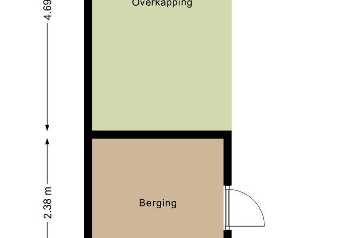 Plattegrond – Schoterlandseweg 81, Mildam
