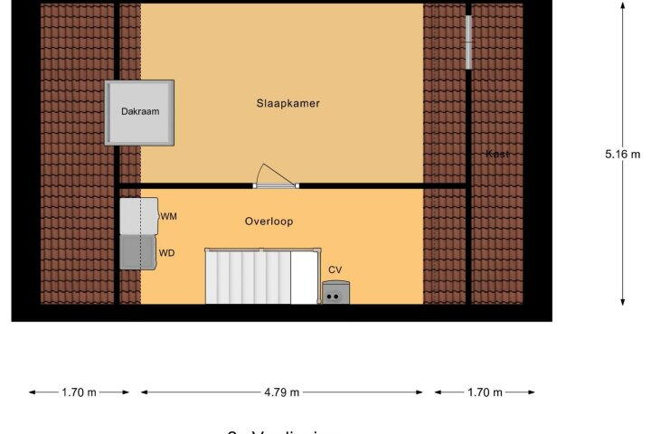 Plattegrond – Schouw 44 42, Lelystad