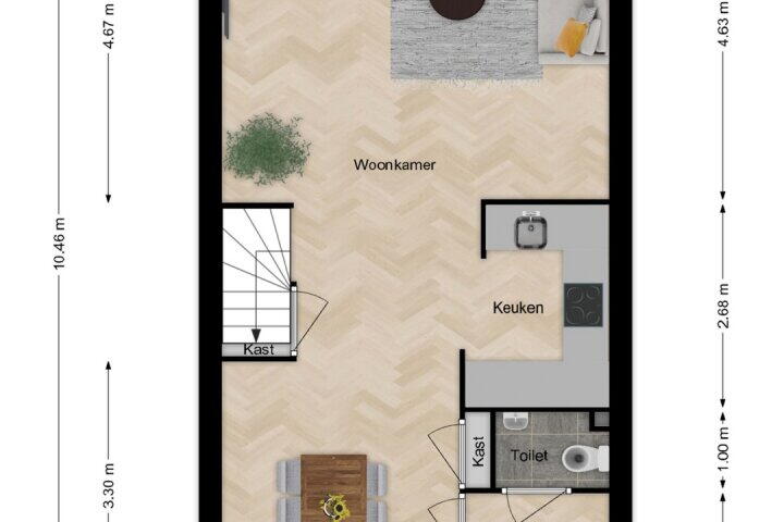 Plan – Schouw 58, Alphen Aan Den Rijn