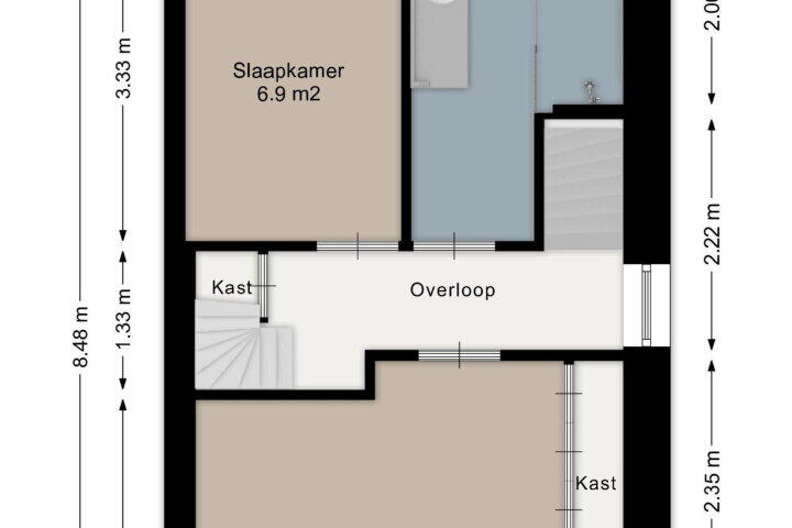 Plattegrond – Schurinksdwarsweg 34, Enschede