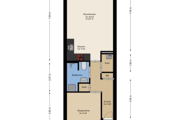 Plan – Schutstraat 19, Hoogeveen