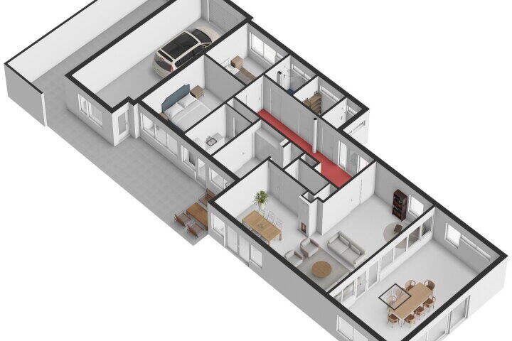 Plattegrond – Schuttersweide 11, Grubbenvorst