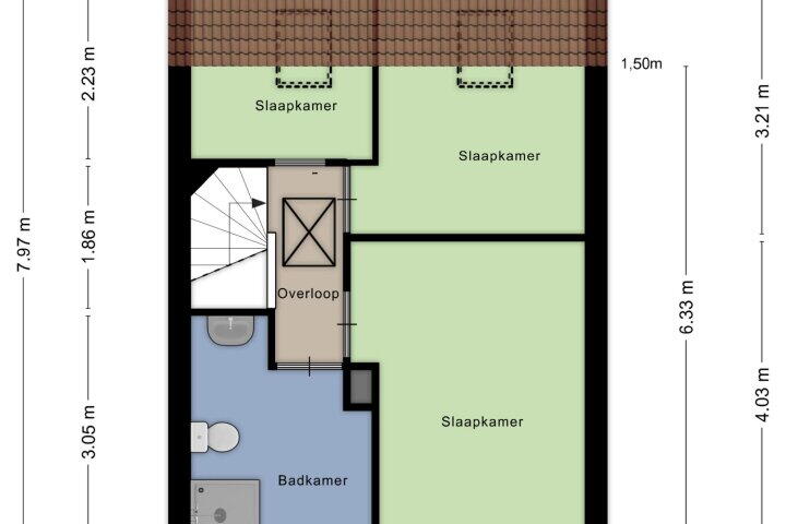 Plattegrond – Seelenstraat 16, Heerlen