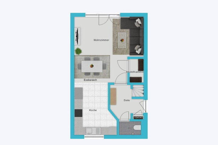 Plattegrond – Seffenterstraat 41, Vaals