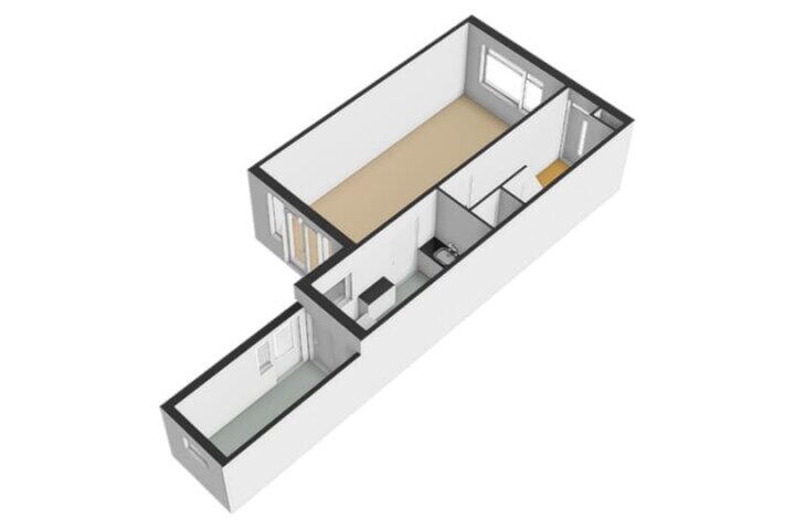 Plattegrond – Seringenstraat 34, Zwolle