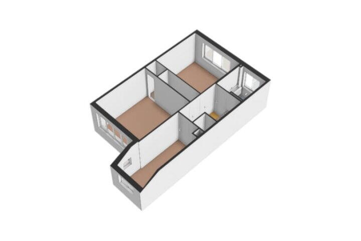 Plattegrond – Seringenstraat 34, Zwolle