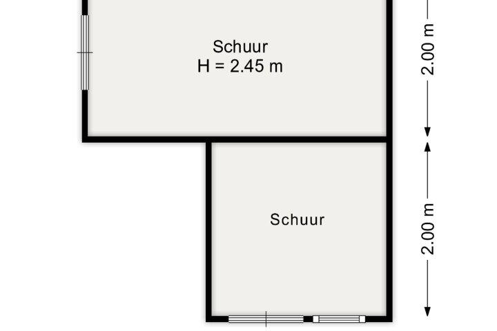 Plattegrond – Sibeliuspad 23, Almere