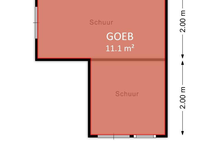 Plattegrond – Sibeliuspad 23, Almere